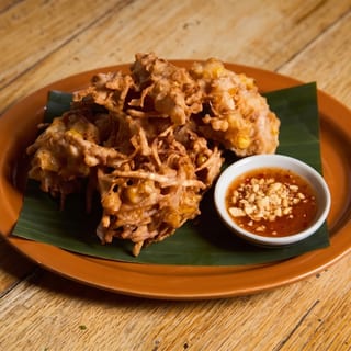 Taro & Corn Fritters